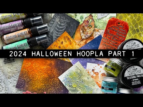 Tim Holtz Wilted Violet Distress Spritz tdu86574 Halloween Hoopla Video