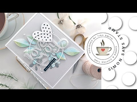 Simon Says Stamp Grand Corner Leaves Wafer Dies s896 Smitten