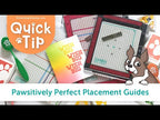 Simon Says Stamp Pawsitively Perfect Placement Guides A2 Mat and Transparency st0129