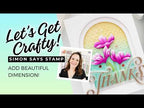 Simon Says Stamp A2 Stitched Arches Wafer Dies 1590sd Every Happiness Mindy Eggen Create Beautiful Dimension On Cards with Ink Blending & Embossing