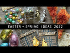Wooden Egg Pack Of 6 Foiled Easter Eggs Video