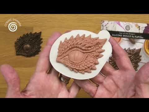 Cosmic Shimmer Eye of the Dragon Silicone Mould cf0076-cs