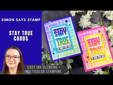 Simon Says Stamps and Dies Stay True set1200st In My Heart Stay True Cards | Simon Says Stamp Amy Rysavy stencil