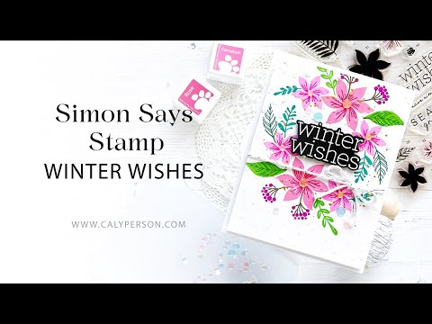CZ Design Clear Stamps Winter Wishes cz282c All The Joy