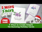 CZ Design Wonky Tree O Wafer Dies czd209 Season Of Wonder
