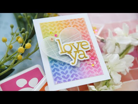 CZ Design Wafer Dies Noted Heart czd226c Smitten