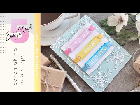 Simon Says Stamps and Dies Label Slides Christmas set1078ps Sugar and Spice