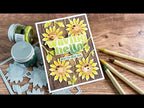 Tim Holtz Distress Oxide Ink Pad GROUND ESPRESSO Ranger tdo56010 Watercolored Sunflower Card Video