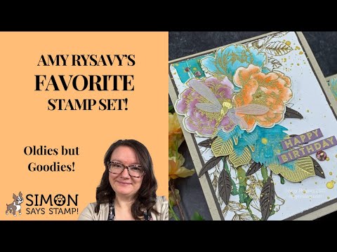 Simon Says Stamp Fancy Feathers Wafer Dies s1010 Friend Like You