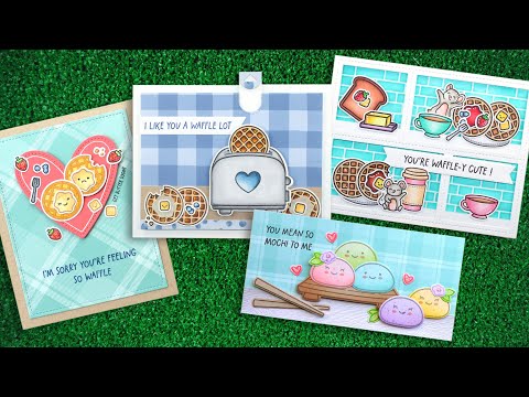 Lawn Fawn's Introduction to A Waffle Lot 