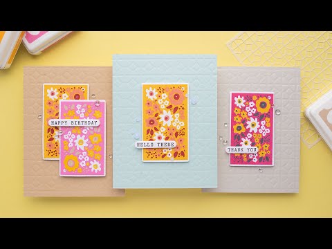 Simon Says Clear Stamps Flower Block 3027ssc Be Bold