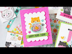 Doodlebug Curious Kitty Shaker Pop 3D Sticker 7606