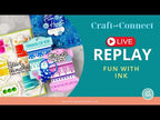 Pinkfresh Studio Petal Mosaic Stencils 309725 From The Heart Card Video