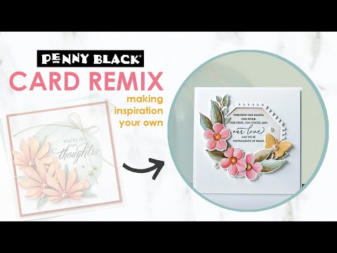 Penny Black Favorite Flowers Clear Stamps 31-226 video