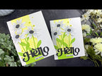 Simon Says Stamp ETCHED LAYERED DAISY STEM Wafer Dies s710