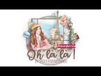 Stamperia Create Happiness Oh La La Travel Rub Ons dflrb29 introduction