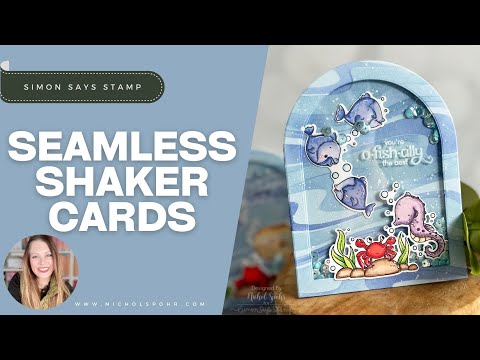 Simon Says Stamps and Dies Undersea Friends set1002us Friend Like You Nichol Spohr video tutorial