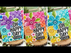 CZ Design Stamps and Dies Big Old Birthday