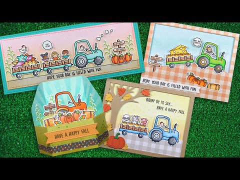 Lawn Fawn Hay There, Hayrides! Clear Stamps lf3213 intro video
