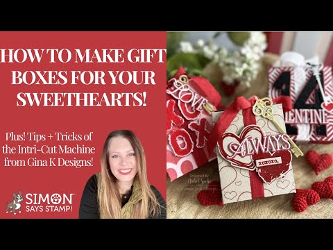 Simon Says Stamp Sweethearts Box Wafer Dies 1251sd To Love