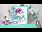 Simon Says Clear Stamps Graceful Flowers 2011ssc