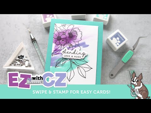 Simon Says Clear Stamps Graceful Flowers 2011ssc