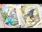 Tim Holtz Distress Salvaged Patina Ink Pad And Reinker Bundle Ranger Booklet Folio Project Video