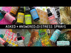 Tim Holtz Distress Archival Ink Pad Black Soot Ranger Asked and Answered Series Video