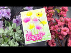 Simon Says Stamp Embossing Folder and Cutting Dies Poppy Bundle sfd399 Be Bold