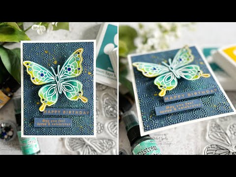 Flutter into Fun: Crafting a Bouncy Butterfly Birthday Card with our NEW Card Kit by Nichol Spohr