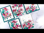Tim Holtz Flip Top Distress Paint Aged Mahogany Ranger TDF52890 Birthday Bouquet Card Video