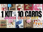 Simon Says Stamp 3D Cone Wafer Die 1697sd 1 kit - 10 cards | SSS June 2026 Card Kit VIcky Papaioannou