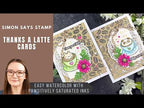 CZ Design Wafer Dies Nested Tags czd81 Thanks a Latte Cards | Simon Says Stamp Amy Rysavy
