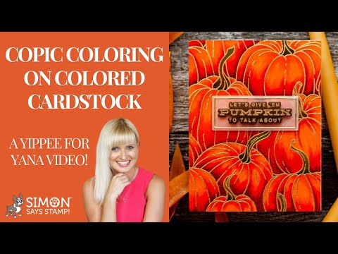 Simon Says Stamps and Dies Pumpkin to Talk About set846pt