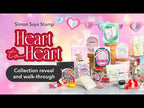 Simon Says Stamp Heart to Heart Collection I Want It All Embossing Folders set1160ef