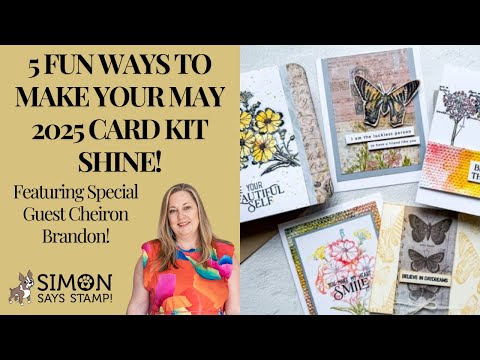 Tim Holtz Alcohol Ink Statue Alloy Ranger taa71839 May 2025 Card Kit Video