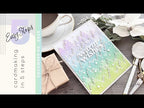 Simon Says Stamp Warm Wishes Medley Script Wafer Dies s1120 DieCember