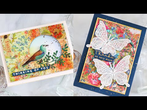 Simon Says Clear Stamps Mix and Match Butterflies 2007ssc Splendor