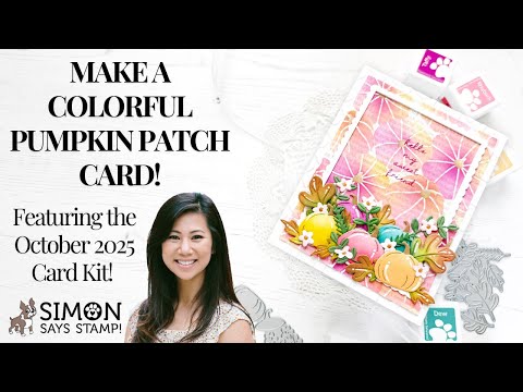 Simon Says Stamp Card Kit of the Month October 2025 Fall Vibes ck1025