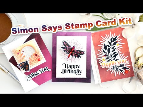 Simon Says Stamp Pawsitively Dazzling Gems Warm Tones se110 Celebrate