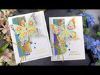 Simon Says Stamp Mix and Match Butterflies Duo and Greetings Wafer Dies 1013sdc Splendor