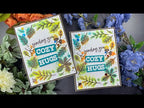 Simon Says Stamp Set of 2 Stencils Autumn Frame ssst221719
