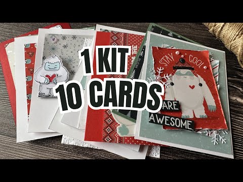 Simon Says Stamp Card Kit Get Yeti