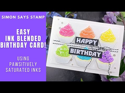 Simon Says Stamp Card Kit of the Month June 2024 Sweet Birthday ck0624 *