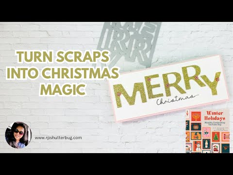 Simon Says Stamp Merry Cover Die Plate 1437mdc And Everything Nice