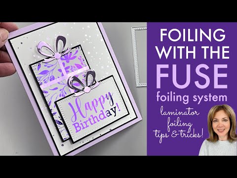 Gina K Designs Fuse Foiling System ffs1 Fuse How-To's-2