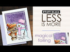 Penny Black Snowy Border Stick and Shine Sheets 15-022 video