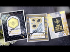 Simon Says Embossing Folder Criss Cross Floral sf347