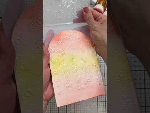 Simon Says Stamp Embossing Folder Presto Pop sf578 Shine On Create a Sweet Seagull & Daisy Card | SSS New Release Shine On #diy #sticker Bibi Cameron