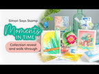 Simon Says Stamp Moments In Time Collection I Want It All Stamps and Coordinating Dies set996sd